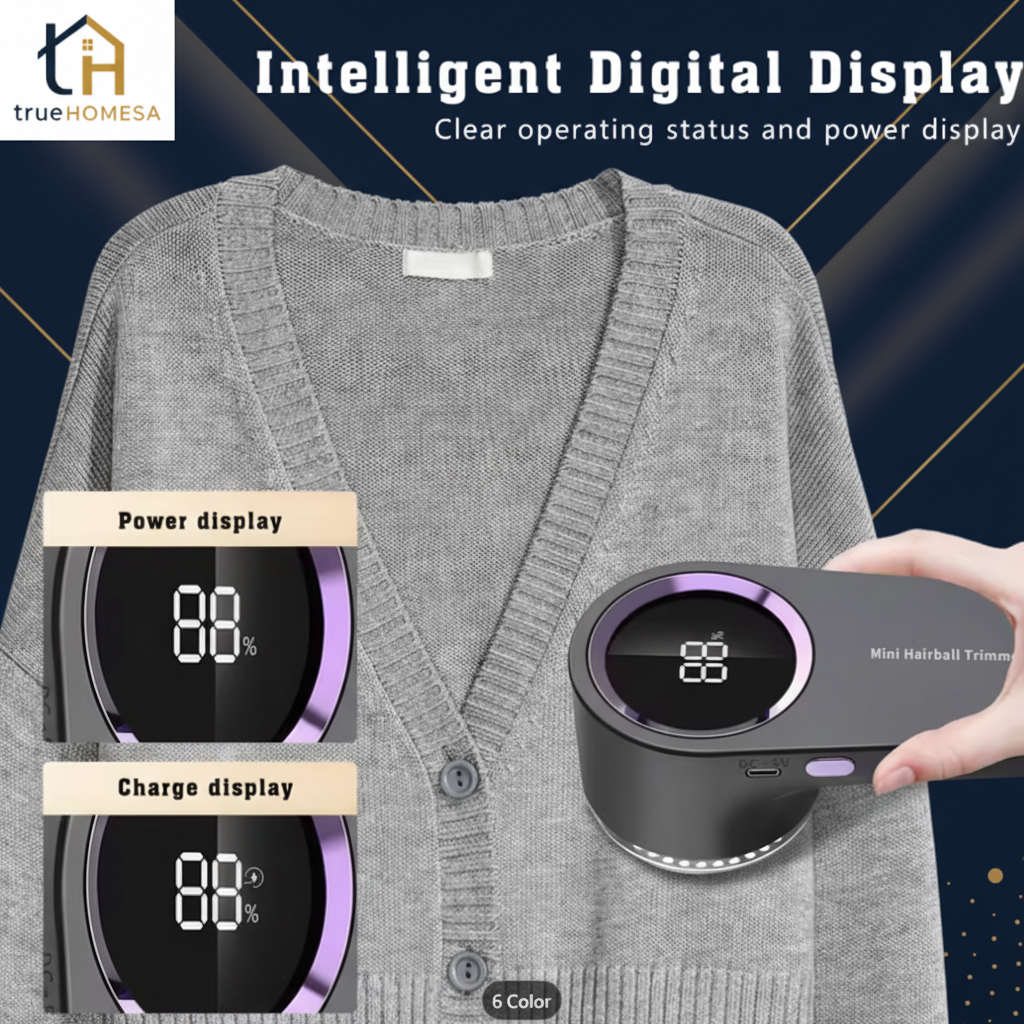 TrueHomeSA Intelligent Digital Display - Navy & Gold Branded