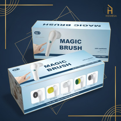 TrueHomeSA Magic Brush - Packaging Navy & Gold